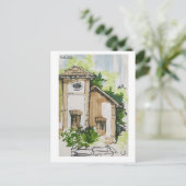 Schudboekpagina's. Málaga. Markers Briefkaart (Staand voorkant)