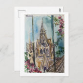 Schudboekpagina's. Málaga. museo tyssen Briefkaart (Voorkant / Achterkant)