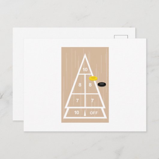 Schudbord Briefkaart (Voorkant / Achterkant)