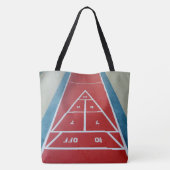 Schudbord op dek tote bag (Achterkant)