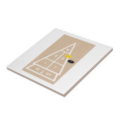 Schudbord Tegeltje (Zijkant)