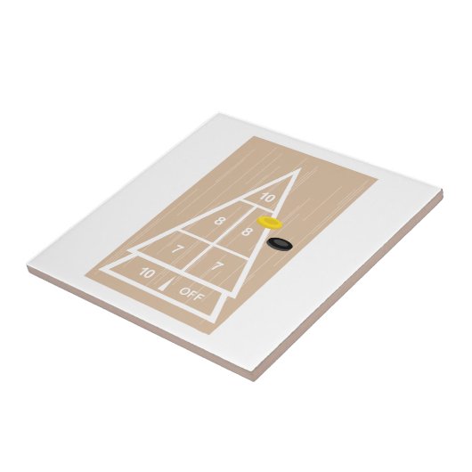 Schudbord Tegeltje (Zijkant)