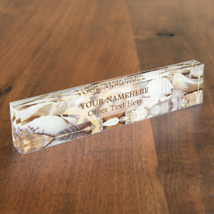 Schudbord voor de zeehondenbank naambordje