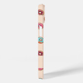 Schuddecoratieve donuts op roze Case-Mate iPhone case (Achterkant / Rechts)