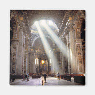 Schuddelen van zonlicht vloeien door de ramen magneet