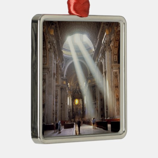 Schuddelen van zonlicht vloeien door de ramen metalen ornament (Rechts)