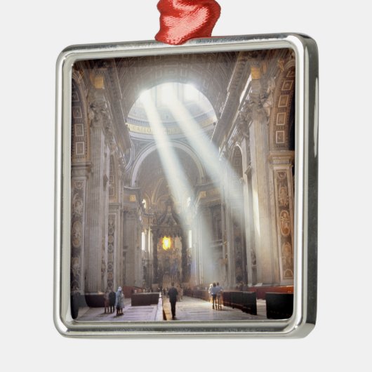 Schuddelen van zonlicht vloeien door de ramen metalen ornament (Links)