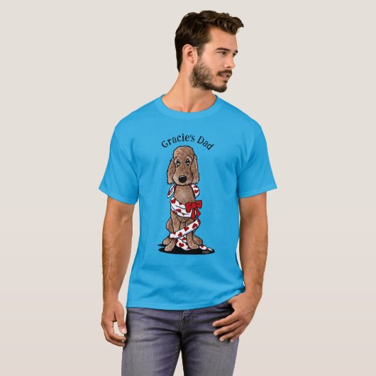 Schudden Chocolade Doodle Valentijn T-shirt (Voorkant volledig)