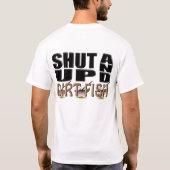 SCHUDDEN EN DIRT VIS (metaaldetector) T-shirt (Achterkant)