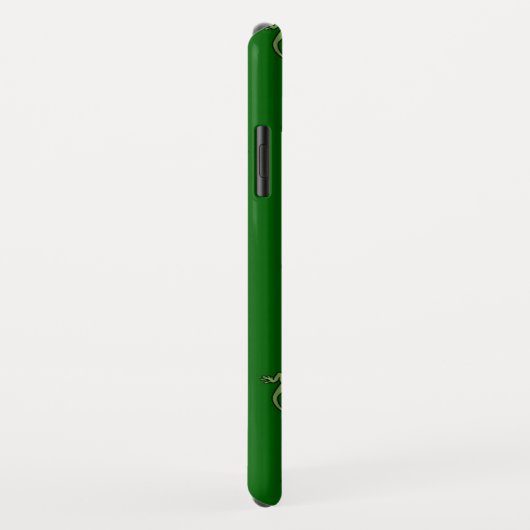 Schudden en geckos op pijngroen Case-Mate iPhone case (Achterkant/rechts)