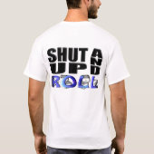 SCHUDDEN EN ROLLEN (Dice) T-shirt (Achterkant)