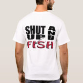 SCHUDDEN EN VISSEN T-SHIRT (Achterkant)