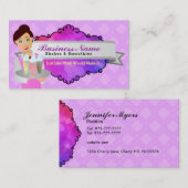 Schudden en vloeiende visitekaartjes (Voorkant / Achterkant)