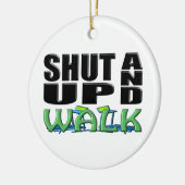 SCHUDDEN EN WALK (Treadmill) Keramisch Ornament (Links)