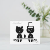 Schudden, geen Stirred Briefkaart (Staand voorkant)