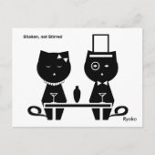 Schudden, geen Stirred Briefkaart (Voorkant)