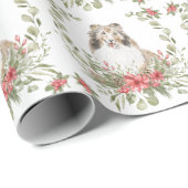 Schudden in een kerstmis cadeaupapier (Rol Hoek)