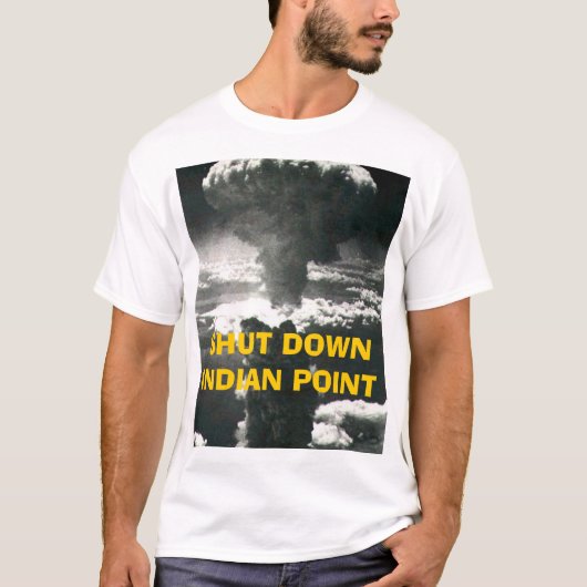 SCHUDDEN IN INDIAANSE PLAATS T-SHIRT (Voorkant)