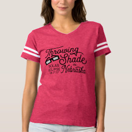 Schudden in nebraska zonnepanelen t-shirt