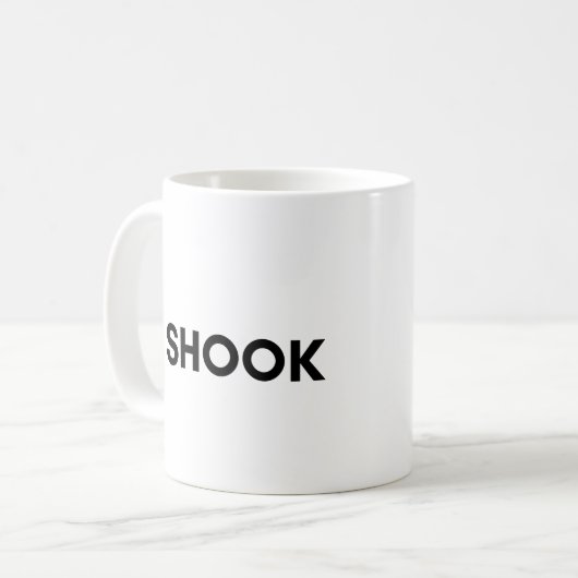 schudden koffiemok (Voorkant links)