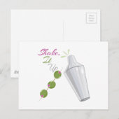 Schudden, omhoog briefkaart (Voorkant / Achterkant)