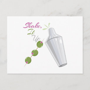 Schudden, omhoog briefkaart