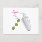 Schudden, omhoog briefkaart (Voorkant)