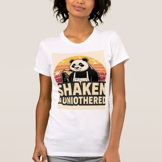 Schudden & Ongestoord Panda Barman Shirt (Voorkant)