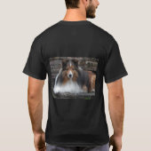 Schudden T-shirt met twee zijden (Achterkant)