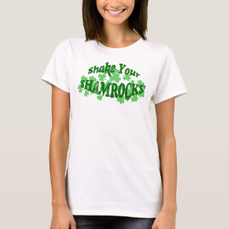 "SCHUDDEN UW SHAMROCKS!" Womens T-Shirt
