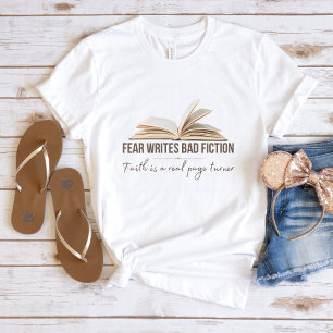 Schudden voor vrouwen   angst schrijft slechte fic t-shirt