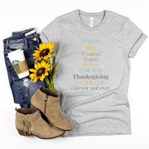 Schudden voor vrouwen - zegen eer eer eer glorie t-shirt