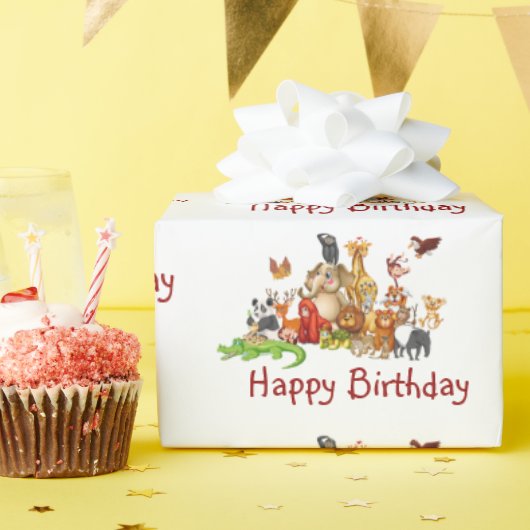 Schuddieren Cadeaupapier (Verjaardagsfeest)