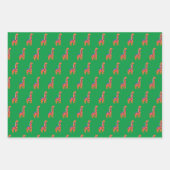 Schuddieren Drie Design Kinderen Inpakpapier Vel (Voorkant 3)