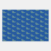 Schuddieren Drie Design Kinderen Inpakpapier Vel (Voorkant 2)