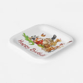 Schuddieren Papieren Bordje (Gebogen)