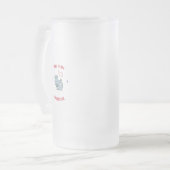 Schuddieren Valentijns marien bioloog Matglas Bierpul (Voorkant links)