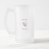 Schuddieren Valentijns marien bioloog Matglas Bierpul (Links)