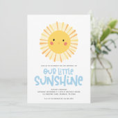 Schudgeel zonnescherm verjaardagsfeest (Staand voorkant)