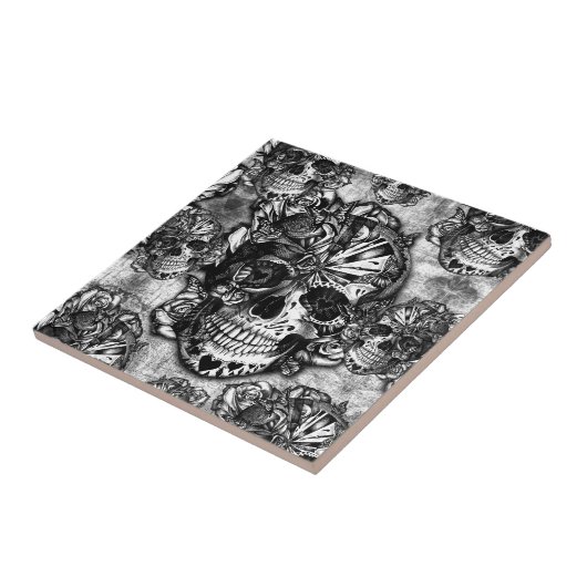 Schudkeelpatroon Tegeltje (Zijkant)