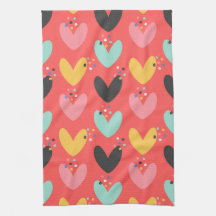 Schudkleurig patroon van het hart van de Valentijn