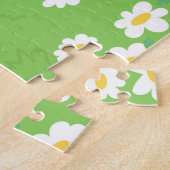 Schudkleurige dierentreinen regenboog Moderne Kind Legpuzzel (Zijkant)