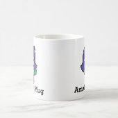 Schudleraar-meisje met Spellingboek Koffiemok (Center)