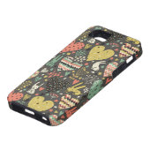 Schudliefdesbundelpatroon met harten Case-Mate iPhone case (Onderkant)