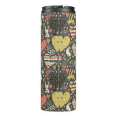 Schudliefdesbundelpatroon met harten thermosbeker (Achterkant)