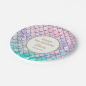 Schudmeisjes 9e geboortedatum Zeemeerdag Papieren Bordje (Gekanteld)