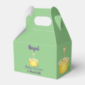 Schudnoedels, cartoon illustratie humor bedankdoosjes (Achterkant)