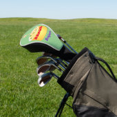 Schudnoedels, cartoon illustratie humor golfheadcover (Insitu)
