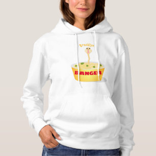 Schudnoedels, cartoon illustratie humor hoodie