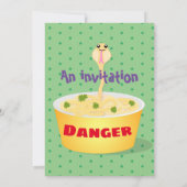 Schudnoedels, cartoon illustratie humor kaart (Achterkant)